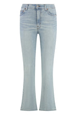 Light Blue Bootcut Mid Rise Jeans 1