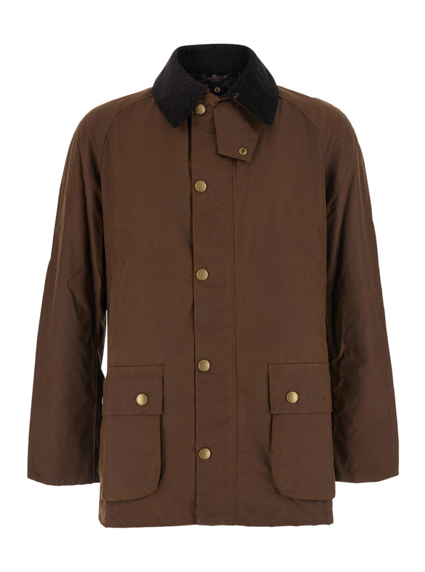 Brown Regular Waxed Jacket 1