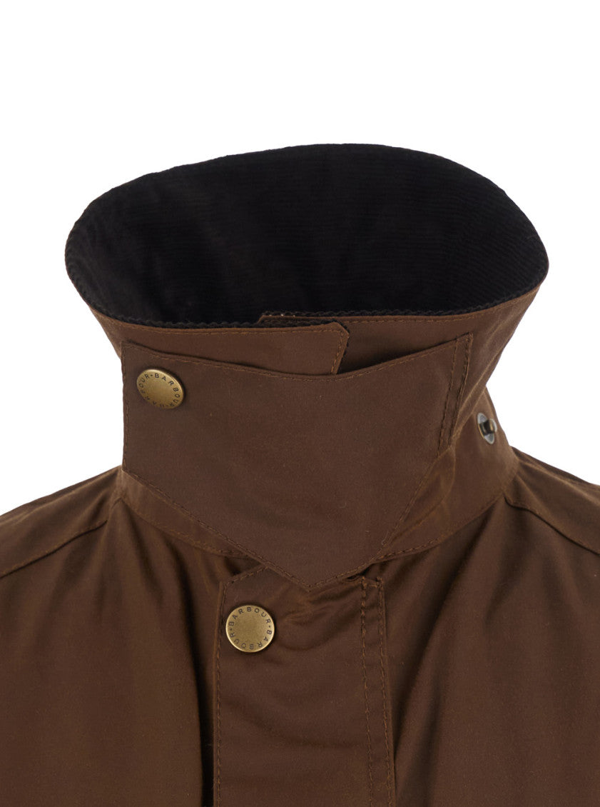 Brown Regular Waxed Jacket 4