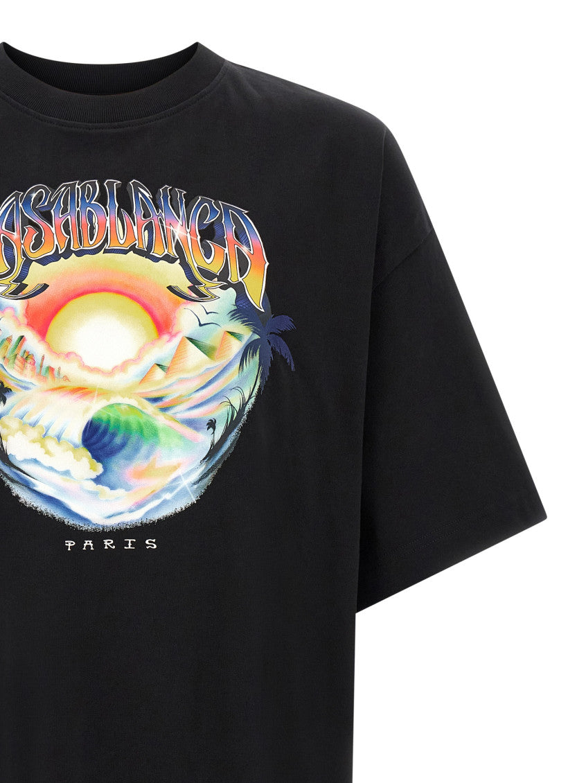 Black Graphic Logo T-Shirt 3