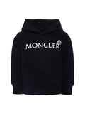 Kids Black Logo Hoodie 1