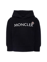 Kids Black Logo Hoodie 1