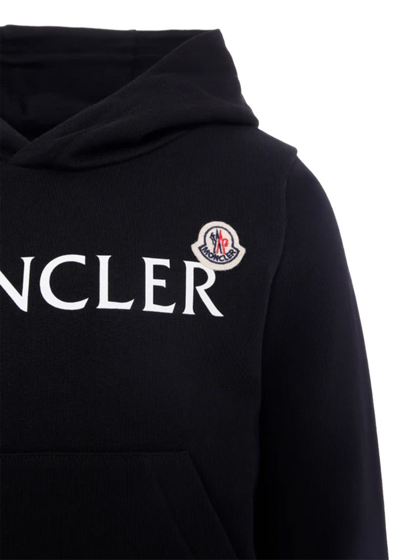 Kids Black Logo Hoodie 3