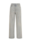 Light Blue Straight High Rise Jeans 1