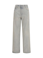 Light Blue Straight High Rise Jeans 1