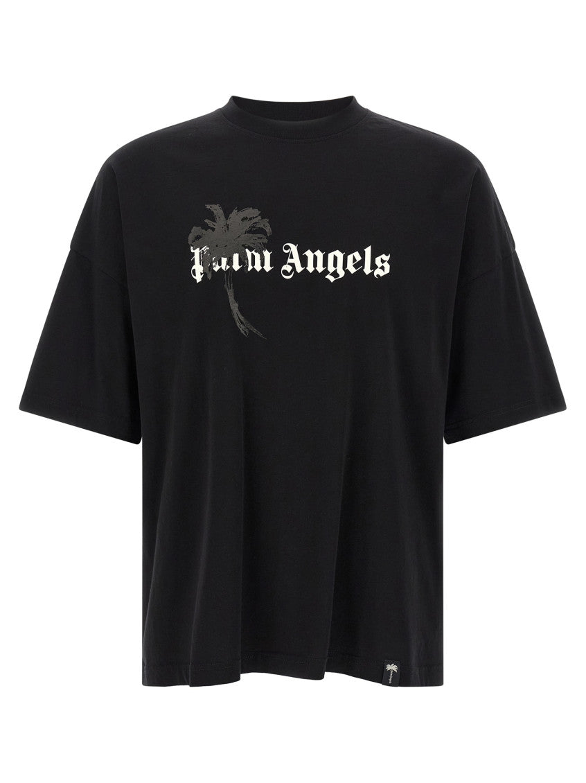 Black Graphic Logo T-Shirt 1