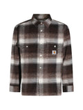Brown Relaxed Check Shirt 1