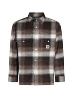 Brown Relaxed Check Shirt 1