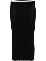 Black La Jupe Pralu midi skirt 1