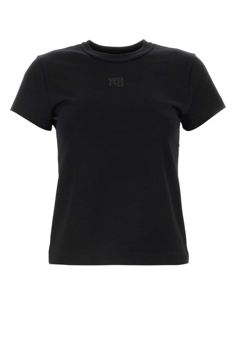 Black cotton t-shirt 1