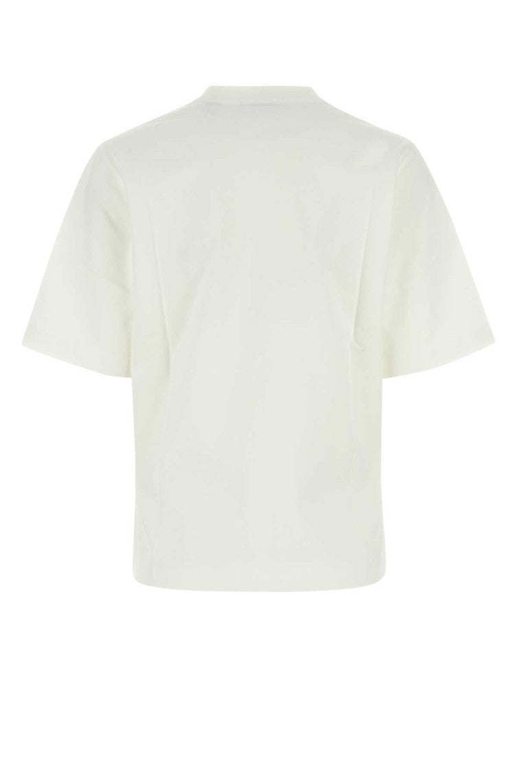 White stretch cotton t-shirt  2