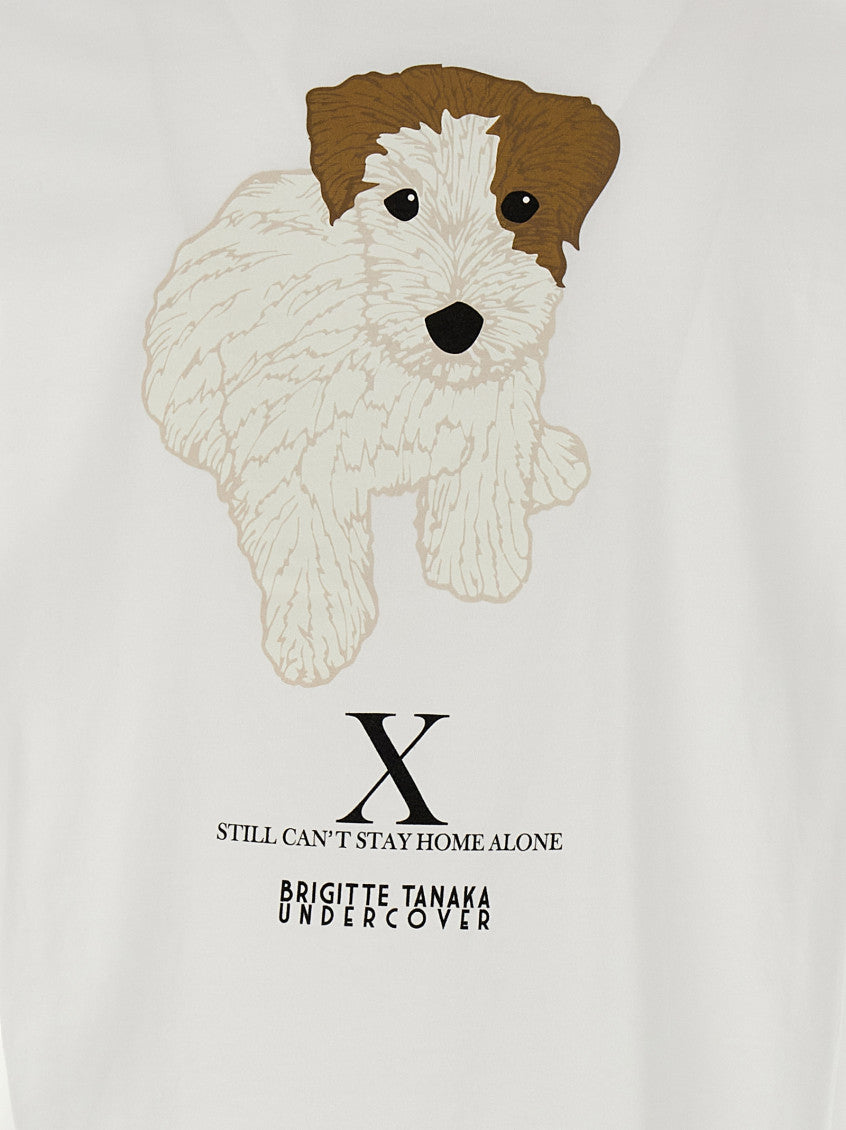 White Printed T-shirt 4