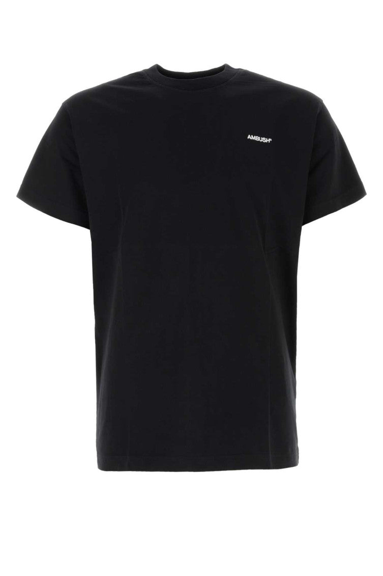 Black cotton t-shirt set 1