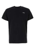 Black cotton t-shirt set 1