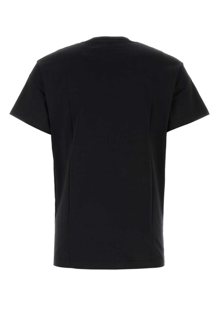 Black cotton t-shirt set 2