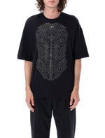 Black BODY STITCH SKATE TEE 1