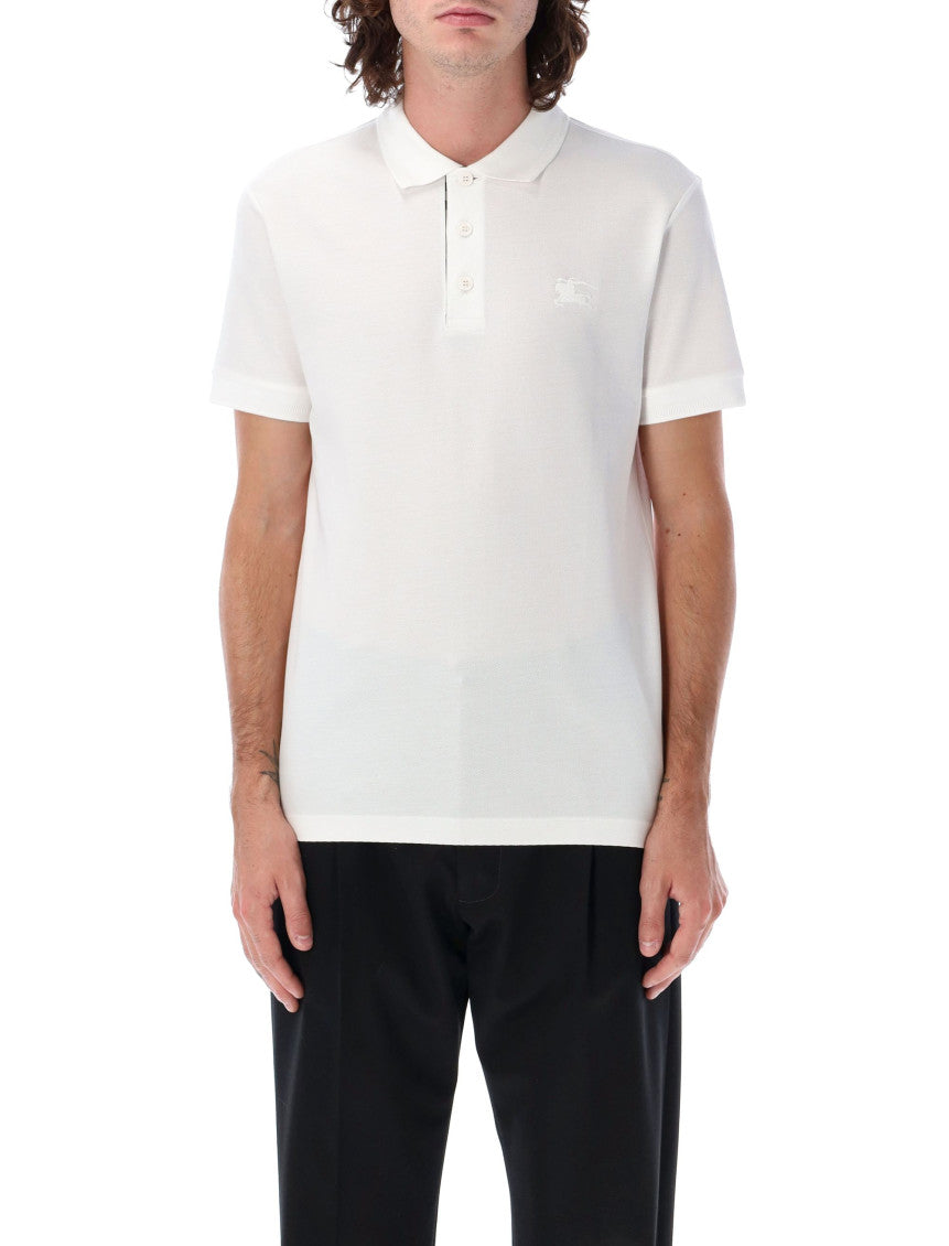 White Logo Polo 1