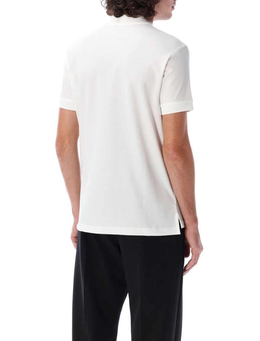 White Logo Polo 2