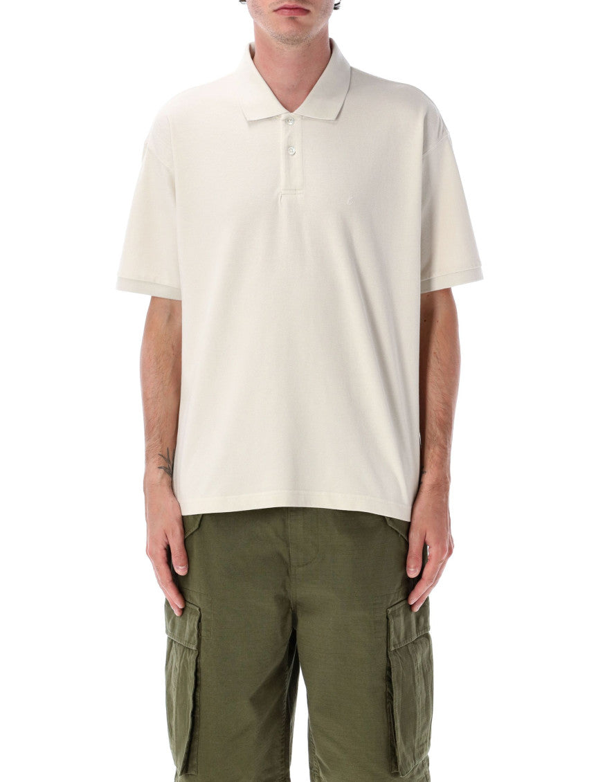 Off White Cotton Polo 1