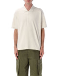 Off White Cotton Polo 1