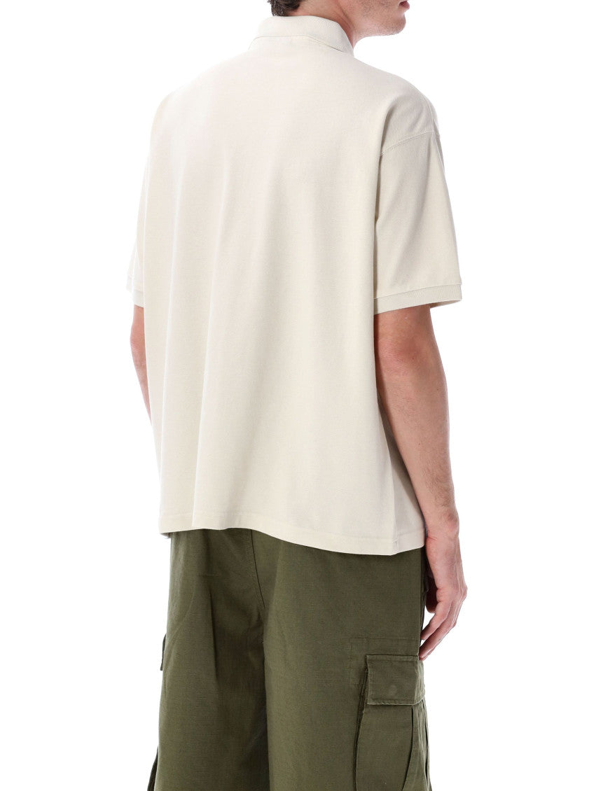 Off White Cotton Polo 2