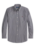 Navy Blue Striped Shirt 1