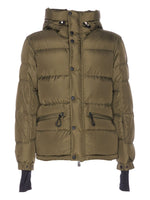 Olive Green Quilted Jacket 1