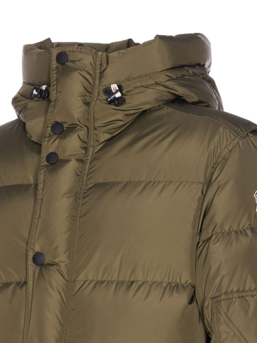 Olive Green Quilted Jacket 2