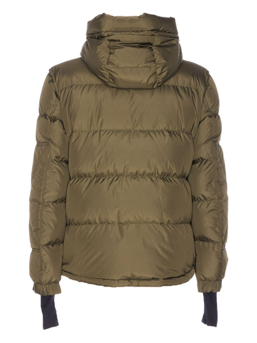 Olive Green Quilted Jacket 4