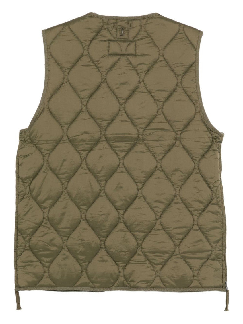 Green Quilted Vest 2
