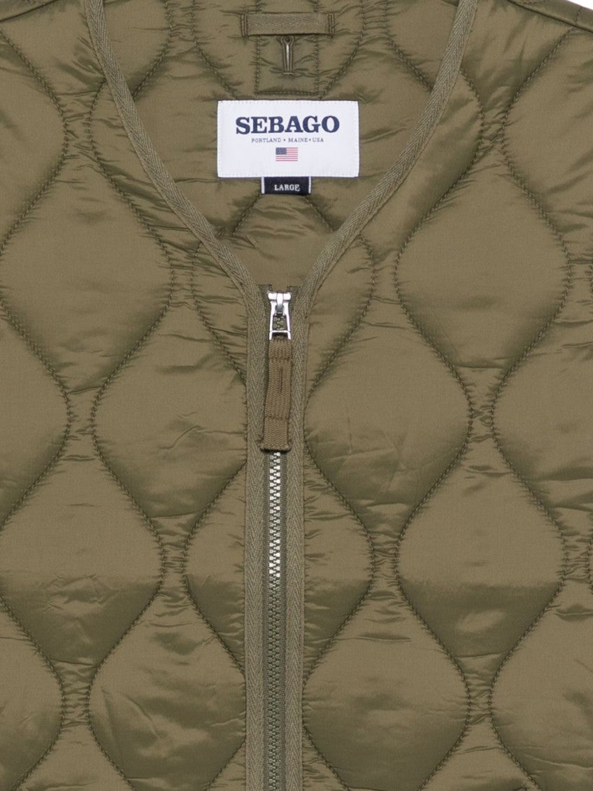 Green Quilted Vest 3