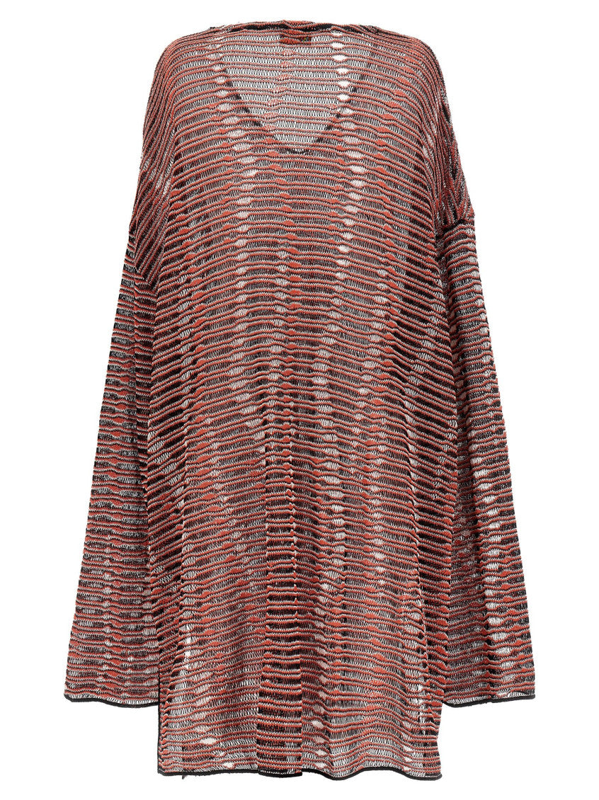 Multicolor Wave Jacquard Sweater 2