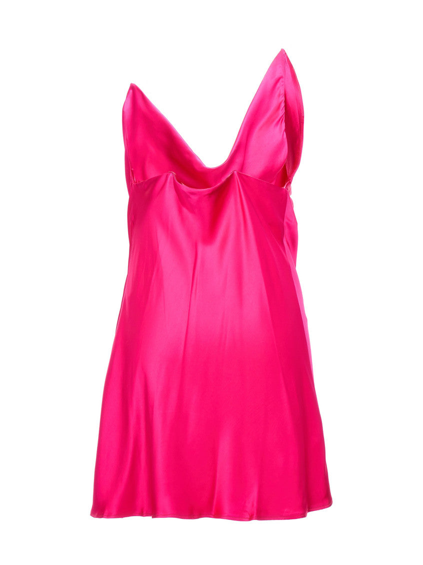 Fuchsia Abito Raso 2