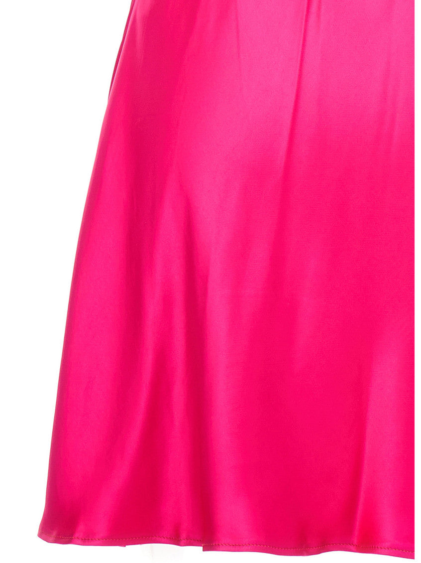 Fuchsia Abito Raso 4