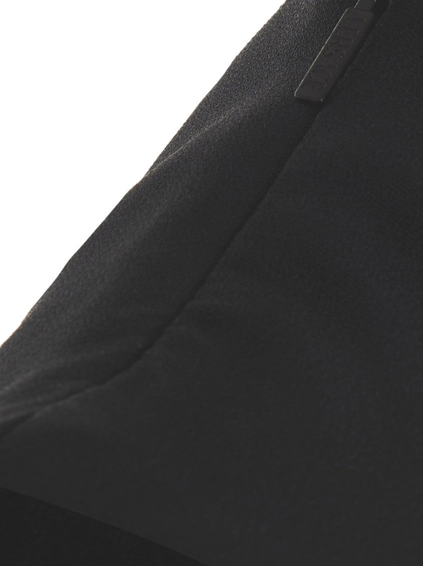 Black Cut Out Midi Dress 4