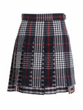 Blue Check Skirt 1