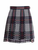 Blue Check Skirt 1