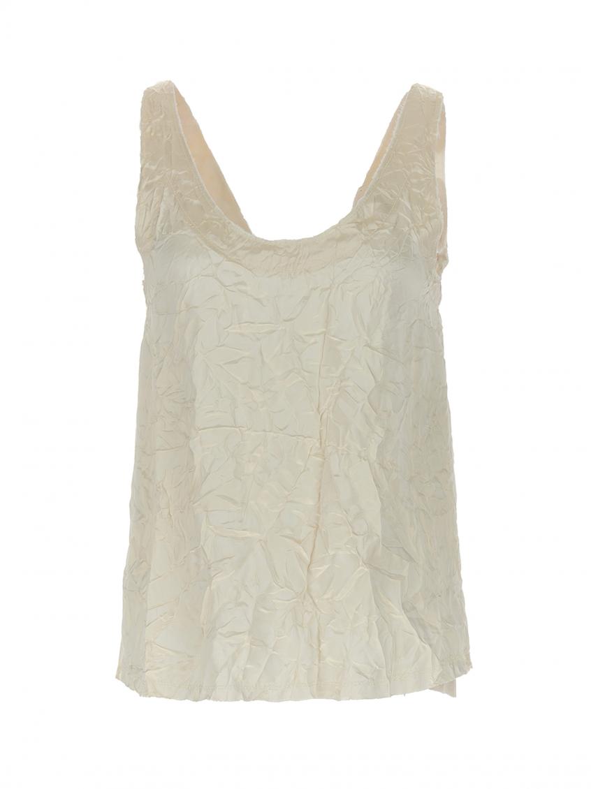 White Sleeveless Top 1