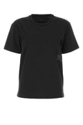 Black cotton oversize t-shirt 1