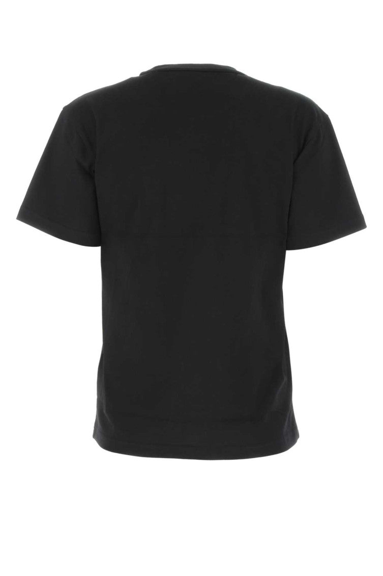 Black cotton oversize t-shirt 2
