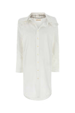 White Oxford Shirt Dress 1