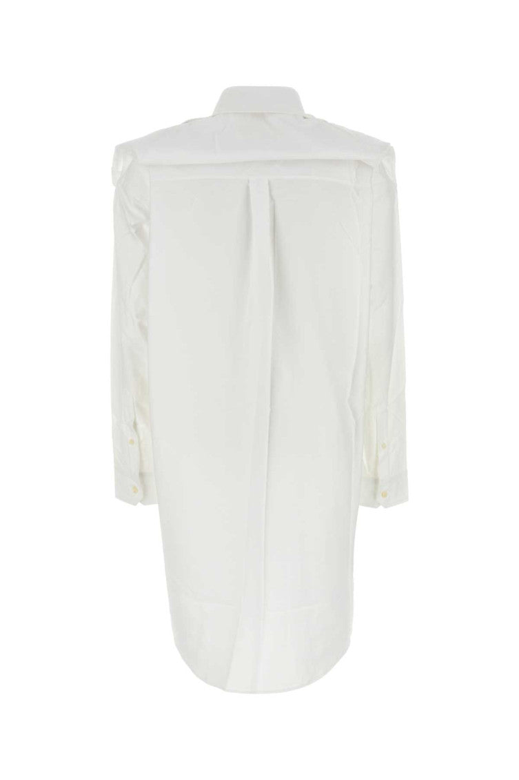 White Oxford Shirt Dress 2