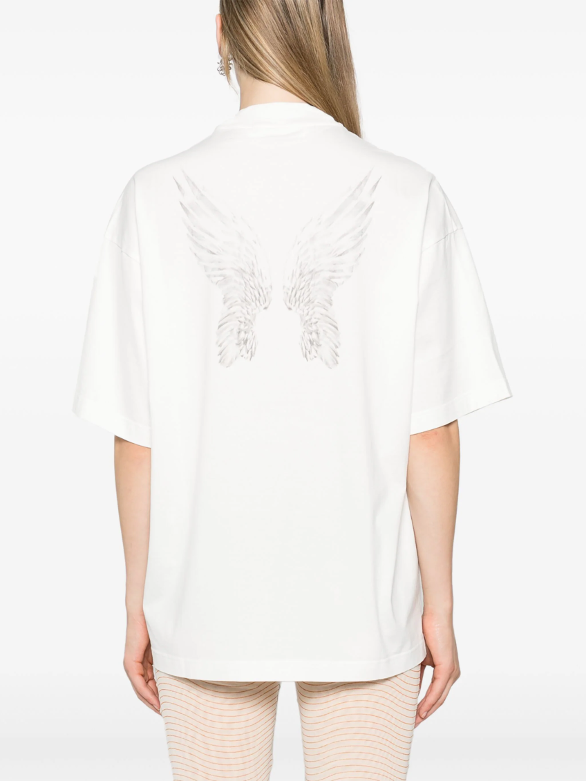 Off White Wing pencil loose t-shirt 4