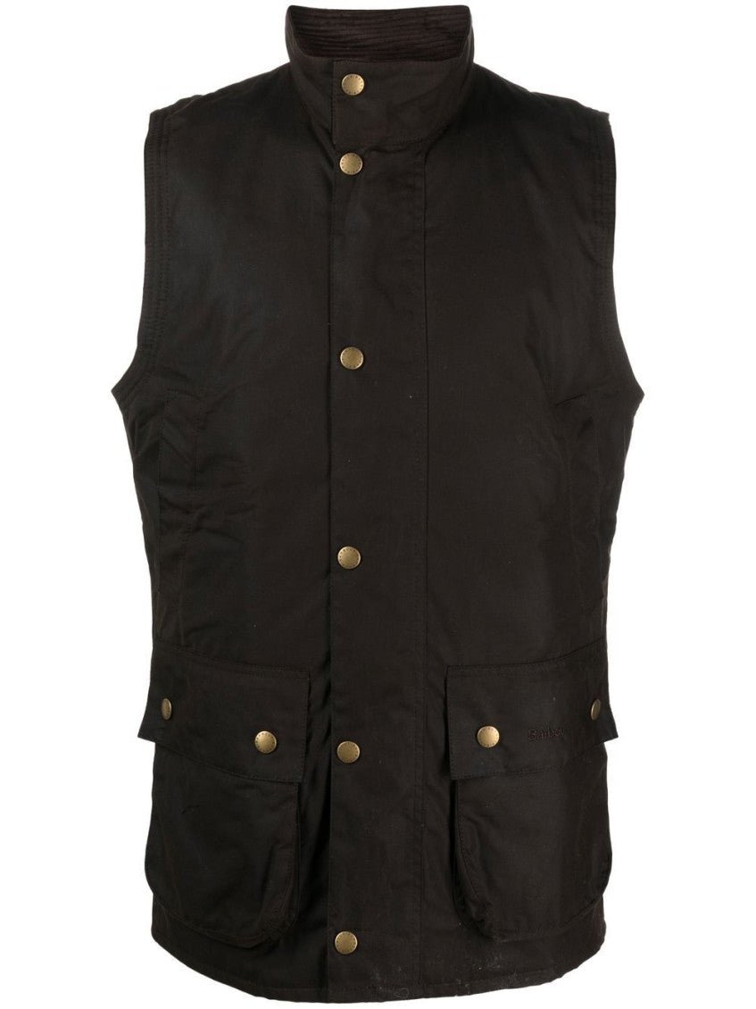 Dark Green  Sleeveless Vest 1