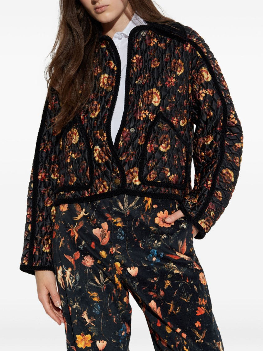 Multi Color Quilted Jacket 3