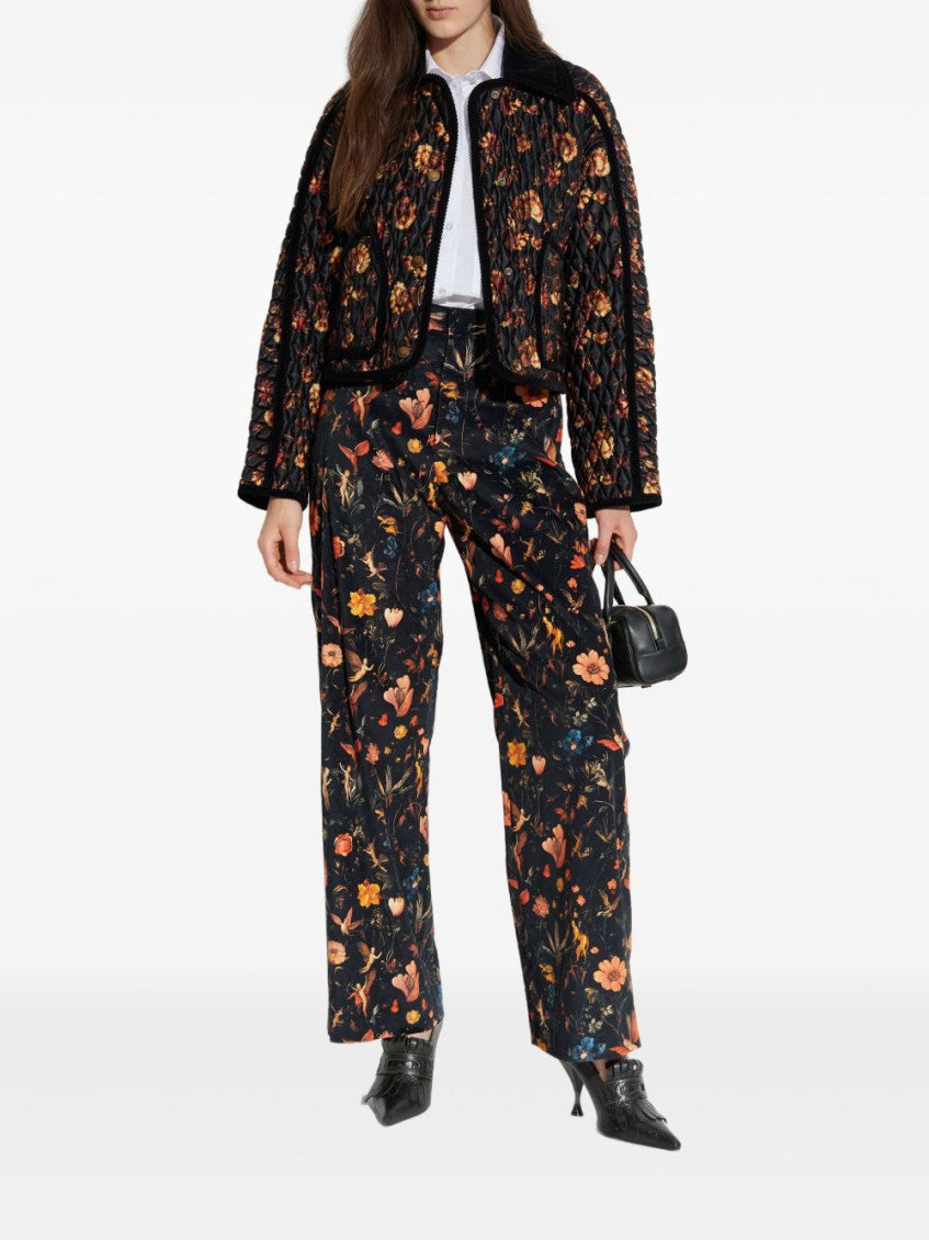 Multi Color Quilted Jacket 4