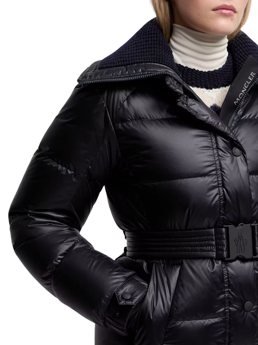 Dark Blue Quilted Jacket 3