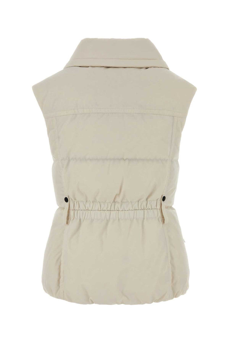 Ivory Sleeveless Jacket 2