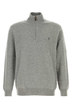 GreySweater With Logo 1