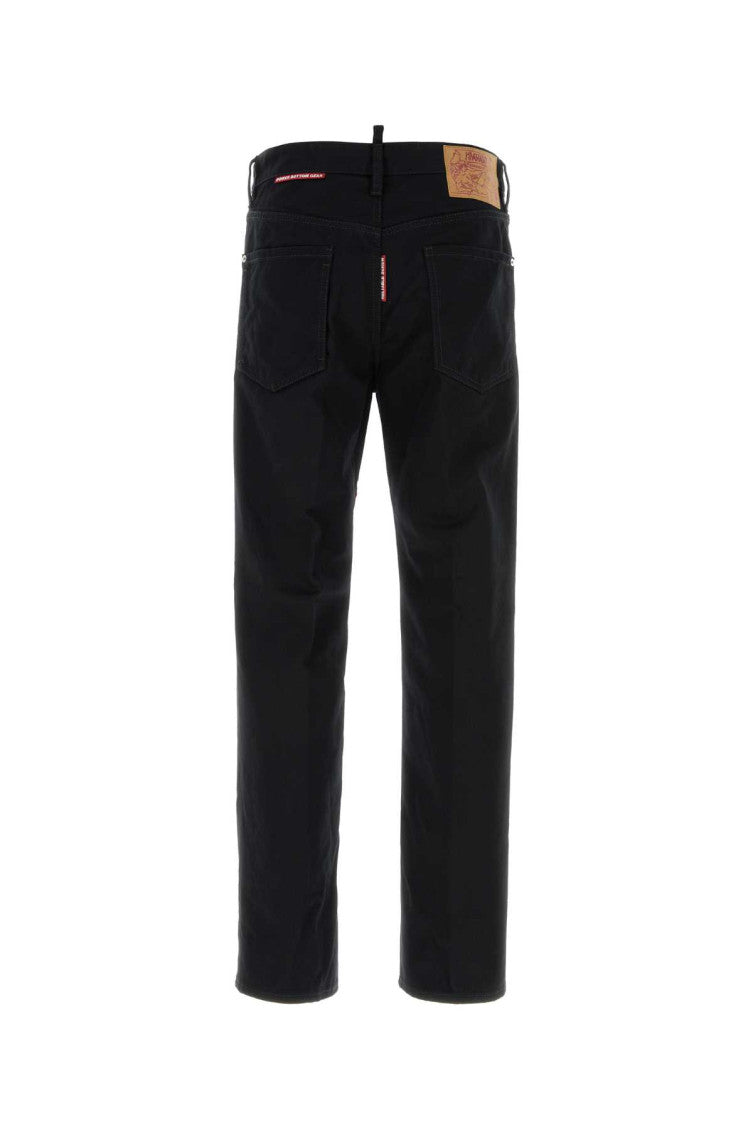 Black Logo Jeans 2